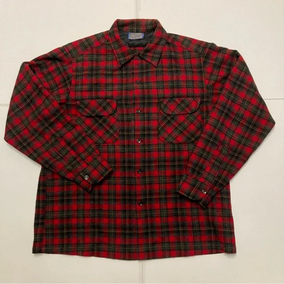 Pendleton | Shirts | Vintage 6s Pendleton Multicolor Red Black
